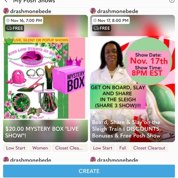 💕TUNE IN 💚 HOSTING a Handcrafted SILENT Auction Show TODAY💕💚 Nov. 13 @5EST - Picture 6 of 17